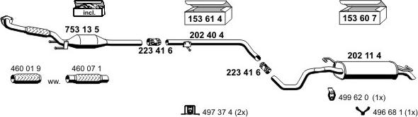 ERNST 060101 - Система выпуска ОГ autosila-amz.com