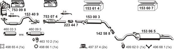 ERNST 060256 - Система выпуска ОГ autosila-amz.com