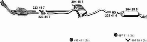 ERNST 010616 - Система выпуска ОГ autosila-amz.com