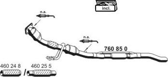 ERNST 010701 - Система выпуска ОГ autosila-amz.com