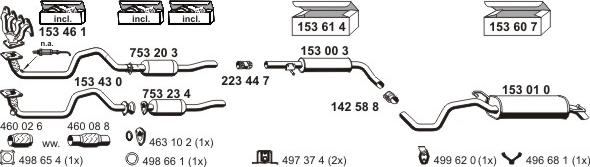 ERNST 070543 - Система выпуска ОГ autosila-amz.com