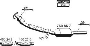 ERNST 071650 - Система выпуска ОГ autosila-amz.com