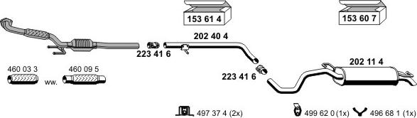 ERNST 071159 - Система выпуска ОГ autosila-amz.com