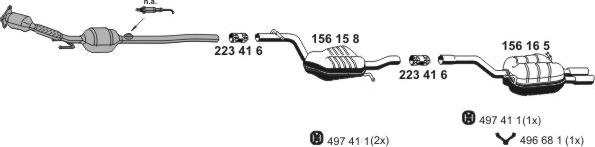 ERNST 071722 - Система выпуска ОГ autosila-amz.com