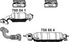 ERNST 140056 - Система выпуска ОГ autosila-amz.com