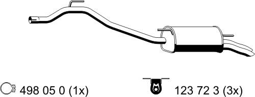 ERNST 176286 - Глушитель выхлопных газов, конечный autosila-amz.com