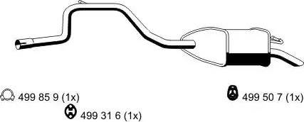ERNST 343114 - Глушитель выхлопных газов, конечный autosila-amz.com