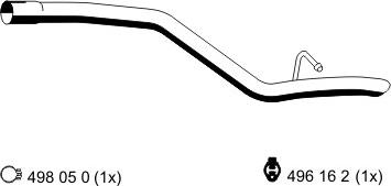 ERNST 314480 - Труба выхлопного газа autosila-amz.com