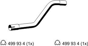 ERNST 311533 - Труба выхлопного газа autosila-amz.com