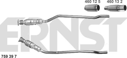 ERNST 759397 - Катализатор autosila-amz.com