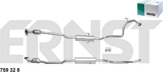 ERNST 759328 - Катализатор autosila-amz.com