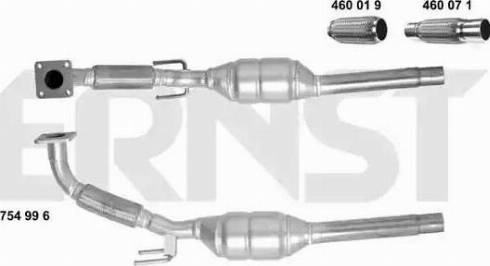 ERNST 754996 - Катализатор autosila-amz.com