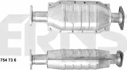 ERNST 754736 - Катализатор autosila-amz.com