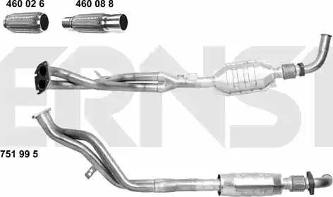 ERNST 751995 - Катализатор autosila-amz.com