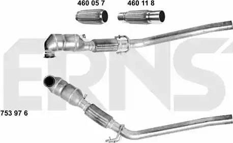 ERNST 753976 - Катализатор autosila-amz.com