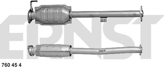 ERNST 760454 - Катализатор autosila-amz.com