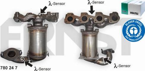 ERNST 780247 - Катализатор autosila-amz.com