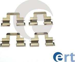 ERT 420047 - Комплектующие для колодок дискового тормоза autosila-amz.com