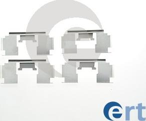 ERT 420060 - Комплектующие для колодок дискового тормоза autosila-amz.com