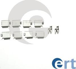 ERT 420039 - Комплектующие для колодок дискового тормоза autosila-amz.com
