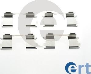 ERT 420026 - Комплектующие для колодок дискового тормоза autosila-amz.com
