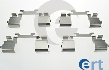 ERT 420138 - Комплектующие для колодок дискового тормоза autosila-amz.com
