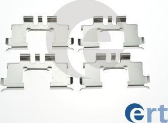 ERT 420320 - Комплектующие для колодок дискового тормоза autosila-amz.com