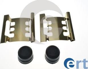 ERT 420327 - Комплектующие для колодок дискового тормоза autosila-amz.com