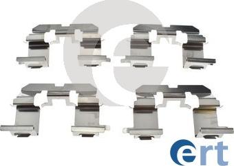 ERT 420209 - Комплектующие для колодок дискового тормоза autosila-amz.com