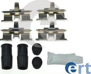 ERT 420233 - Комплектующие для колодок дискового тормоза autosila-amz.com