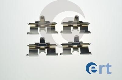 ERT 420229 - Комплектующие для колодок дискового тормоза autosila-amz.com