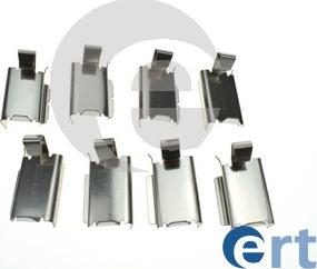 ERT 420279 - Комплектующие для колодок дискового тормоза autosila-amz.com