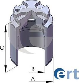 ERT 150984-C - Поршень, корпус скобы тормоза autosila-amz.com