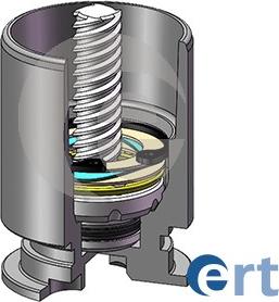 ERT 150198RK - Поршень, корпус скобы тормоза autosila-amz.com