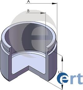 ERT 150556-C - Поршень, корпус скобы тормоза autosila-amz.com