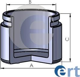 ERT 150886-C - Поршень, корпус скобы тормоза autosila-amz.com