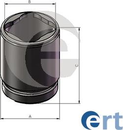 ERT 151404-C - Поршень, корпус скобы тормоза autosila-amz.com