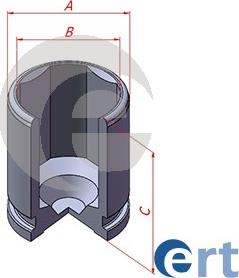 ERT 151534-C - Поршень, корпус скобы тормоза autosila-amz.com