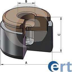 ERT 151579-C - Поршень, корпус скобы тормоза autosila-amz.com