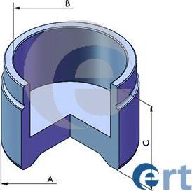 ERT 151031-C - Поршень, корпус скобы тормоза autosila-amz.com