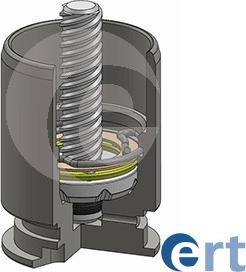 ERT 151181RK - Поршень, корпус скобы тормоза autosila-amz.com