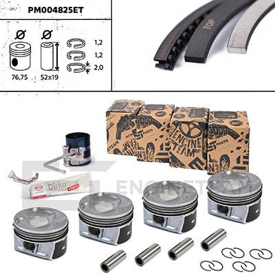 ET Engineteam PM004825ET - Комплект поршней autosila-amz.com
