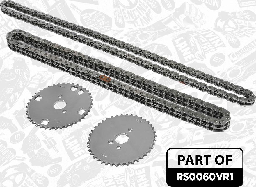 ET Engineteam RS0060VR1 - Комплект цепи привода распредвала autosila-amz.com