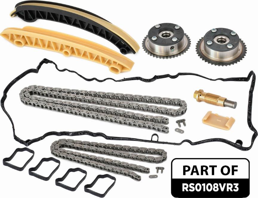 ET Engineteam RS0108VR3 - Комплект цепи привода распредвала autosila-amz.com