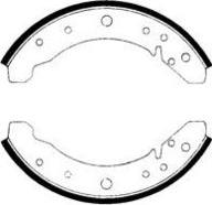 E.T.F. 09-0148 - Комплект тормозных колодок, барабанные autosila-amz.com