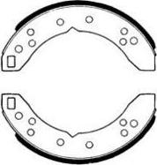 E.T.F. 09-0143 - Комплект тормозных колодок, барабанные autosila-amz.com
