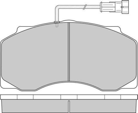 E.T.F. 12-5300 - Тормозные колодки, дисковые, комплект autosila-amz.com