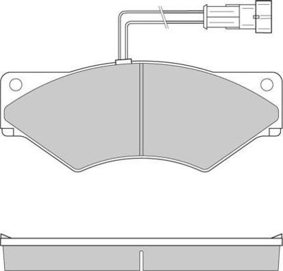 E.T.F. 12-5303 - Тормозные колодки, дисковые, комплект autosila-amz.com