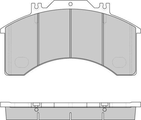 BENDIX 2903209560 - Тормозные колодки, дисковые, комплект autosila-amz.com