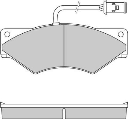 E.T.F. 12-5253 - Тормозные колодки, дисковые, комплект autosila-amz.com